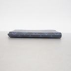 Louis Vuitton Wallet Monogram Shadow Zippy Vertical Black Navy — view 2