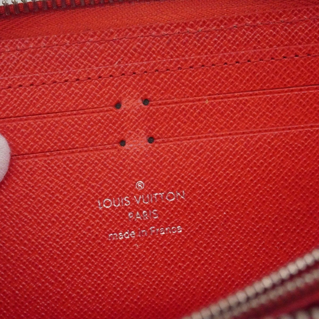 Louis Vuitton Wallet Epi Portefeuille Clemence Coquelicot — view 4