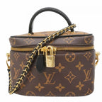 Louis Vuitton Vanity Bag Monogram Reverse Nvpm Brown 2-Way