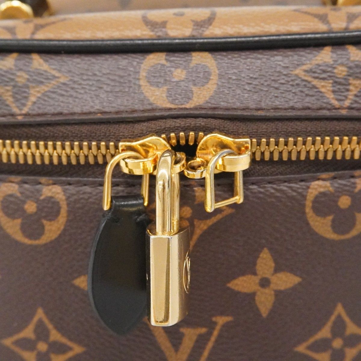 Louis Vuitton Vanity Bag Monogram Reverse Nvpm Brown 2-Way — view 7