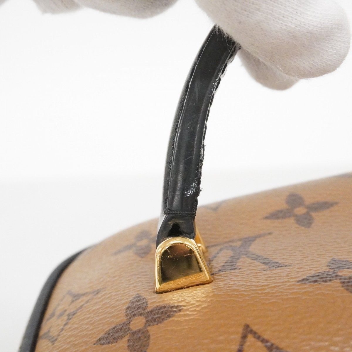 Louis Vuitton Vanity Bag Monogram Reverse Nvpm Brown 2-Way — view 6