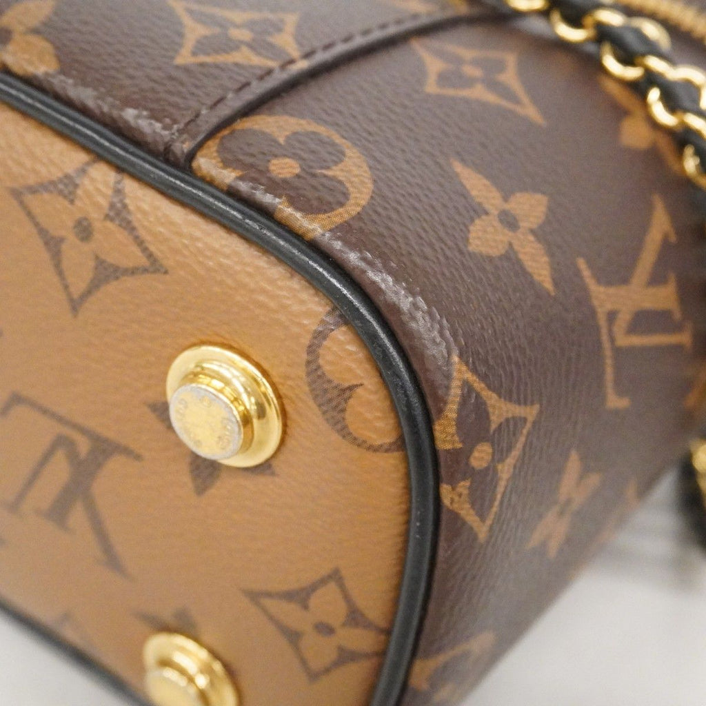 Louis Vuitton Vanity Bag Monogram Reverse Nvpm Brown 2-Way — view 8