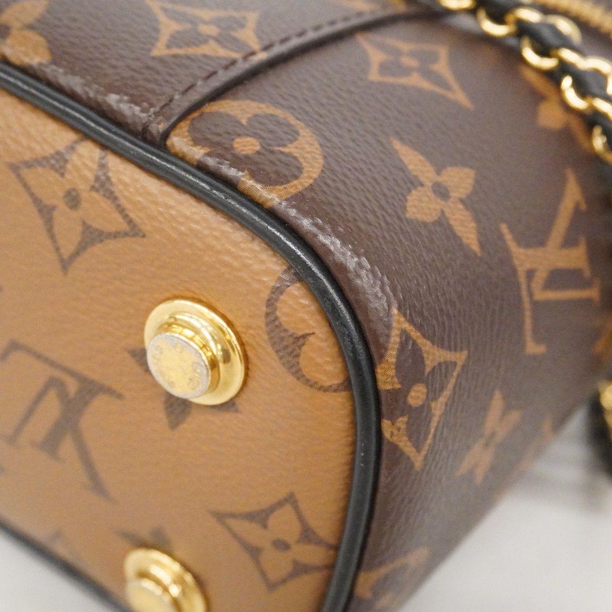 Louis Vuitton Vanity Bag Monogram Reverse Nvpm Brown 2-Way — view 8