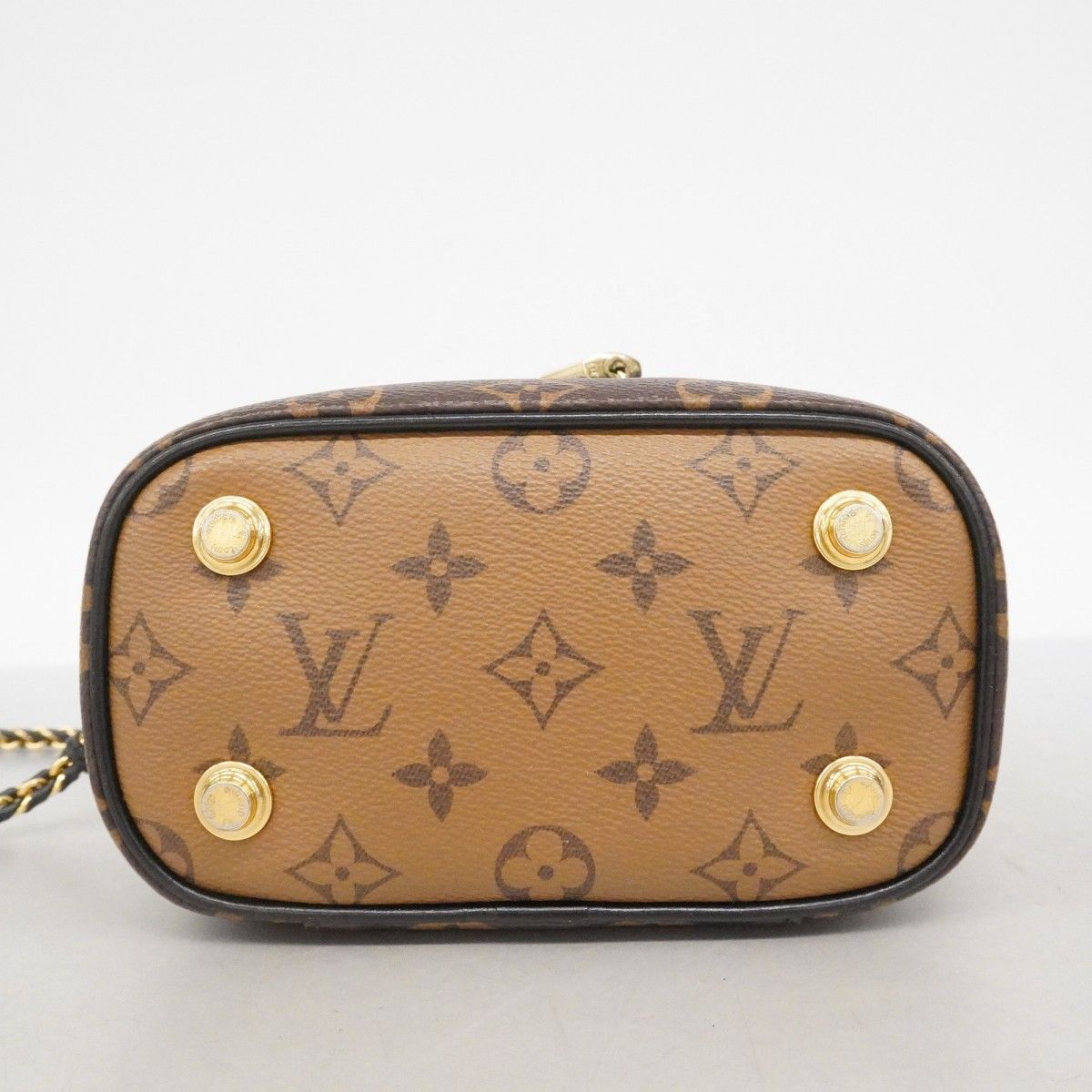 Louis Vuitton Vanity Bag Monogram Reverse Nvpm Brown 2-Way — view 3