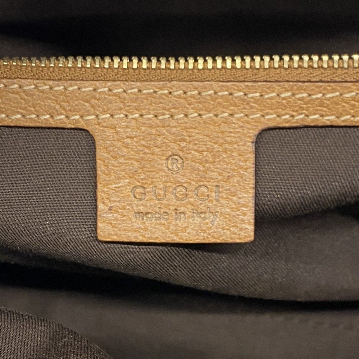 Gucci Handbag GG Canvas New Jackie Brown Gold — view 5