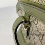 Gucci Handbag GG Supreme Brown Green Gold — view 7