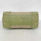 Gucci Handbag GG Supreme Brown Green Gold — view 3