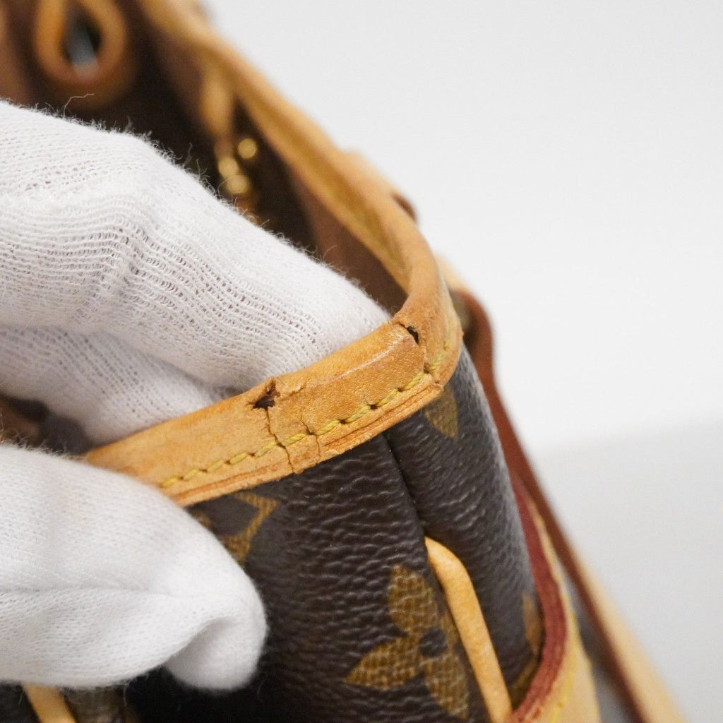 Louis Vuitton Tote Monogram Batignolles Vertical Brown — view 6