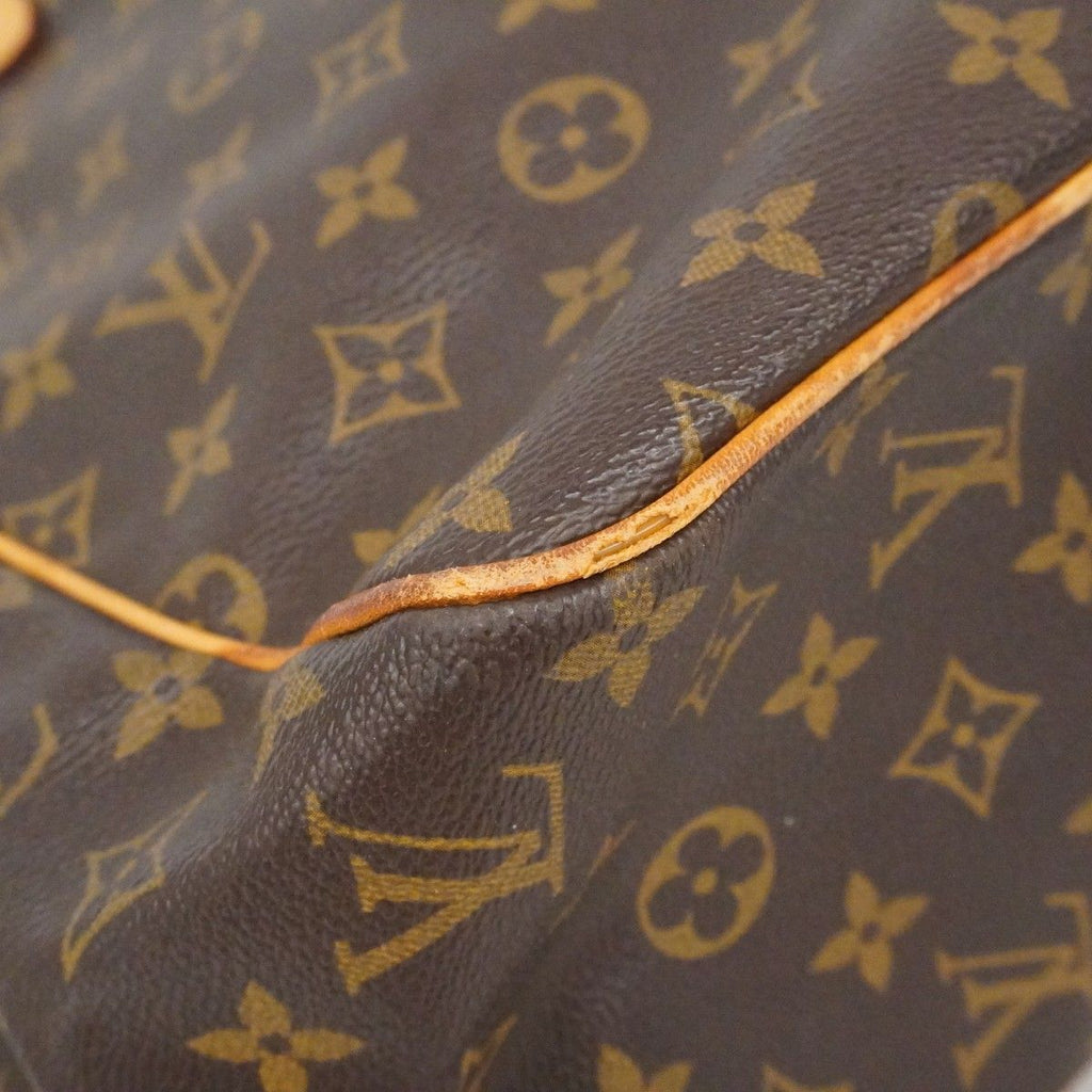 Louis Vuitton Tote Monogram Batignolles Vertical Brown — view 7