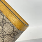Gucci Clutch GG Supreme Brown Gold — view 8