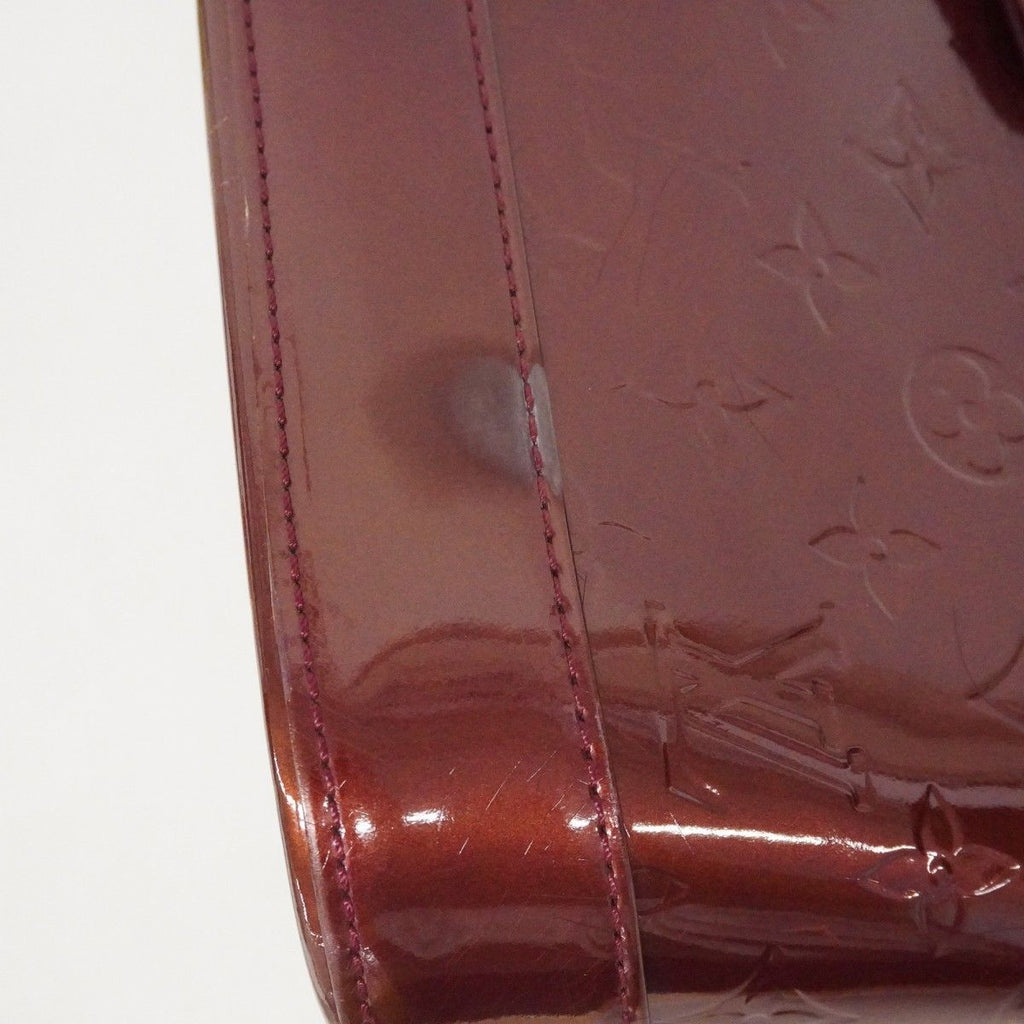 Louis Vuitton Handbag Vernis Alma GM Rouge Fauvist — view 7