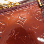 Louis Vuitton Handbag Vernis Alma GM Rouge Fauvist — view 8
