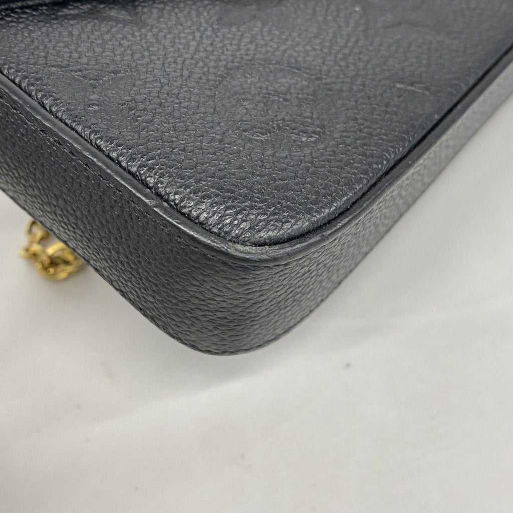 Louis Vuitton Shoulder Wallet Monogram Empreinte Pochette Felicity Noir — view 8