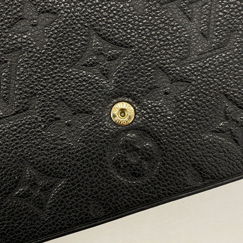 Louis Vuitton Shoulder Wallet Monogram Empreinte Pochette Felicity Noir — view 9