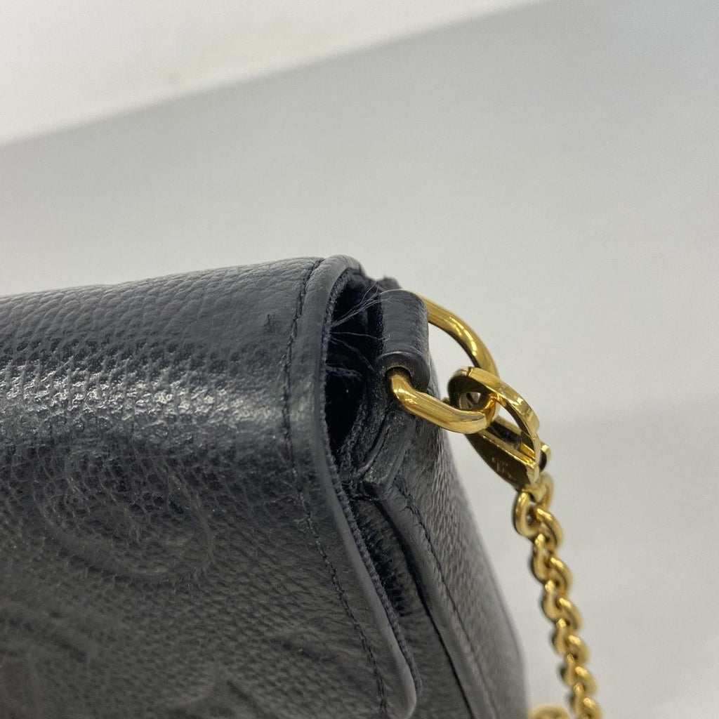 Louis Vuitton Shoulder Wallet Monogram Empreinte Pochette Felicity Noir — view 7