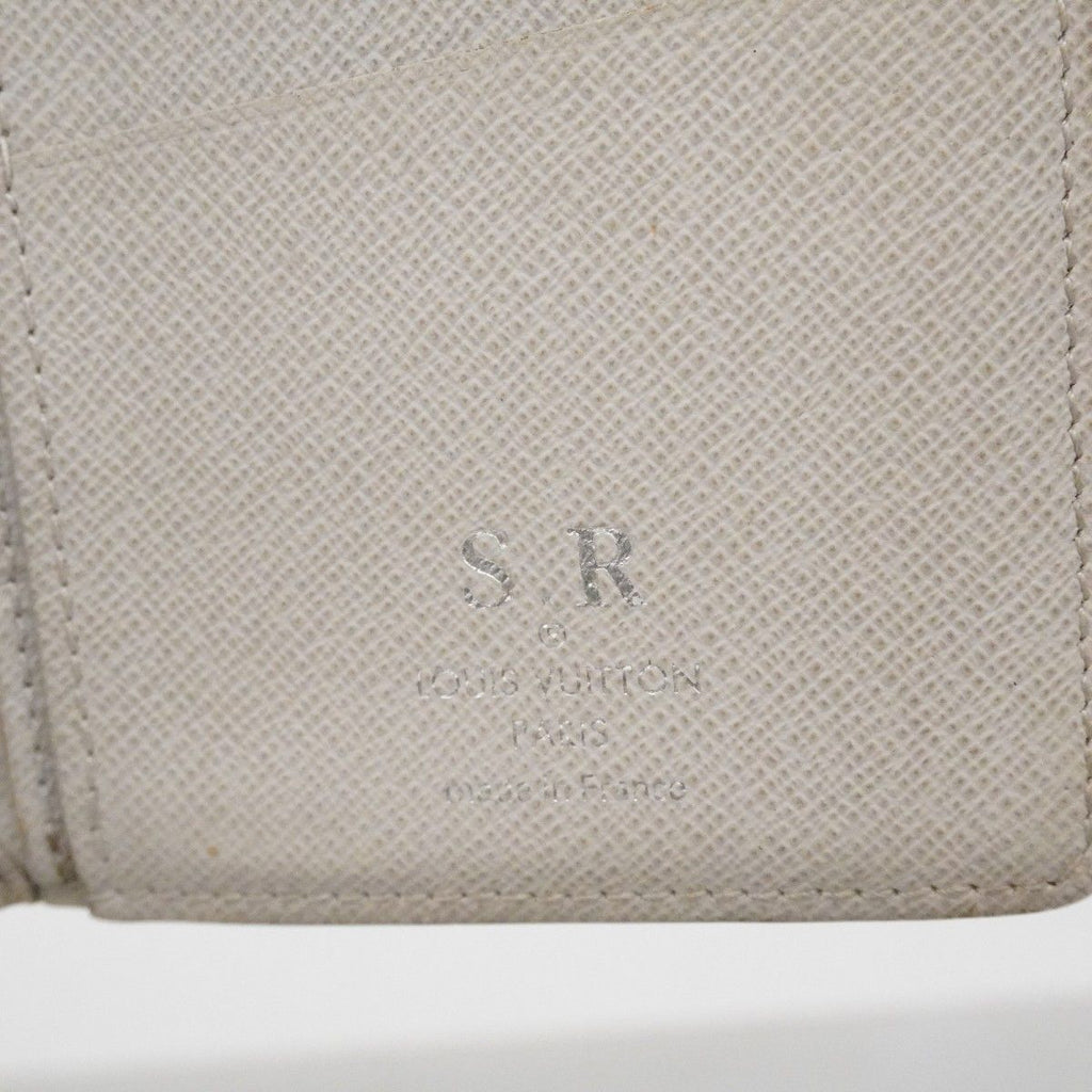 Louis Vuitton Wallet Taigarama Portefeuille Brazza Blanc — view 4