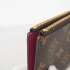 Louis Vuitton Wallet Monogram Portefeuille Adele Brown Fuchsia — view 7