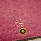 Louis Vuitton Wallet Monogram Portefeuille Adele Brown Fuchsia — view 4
