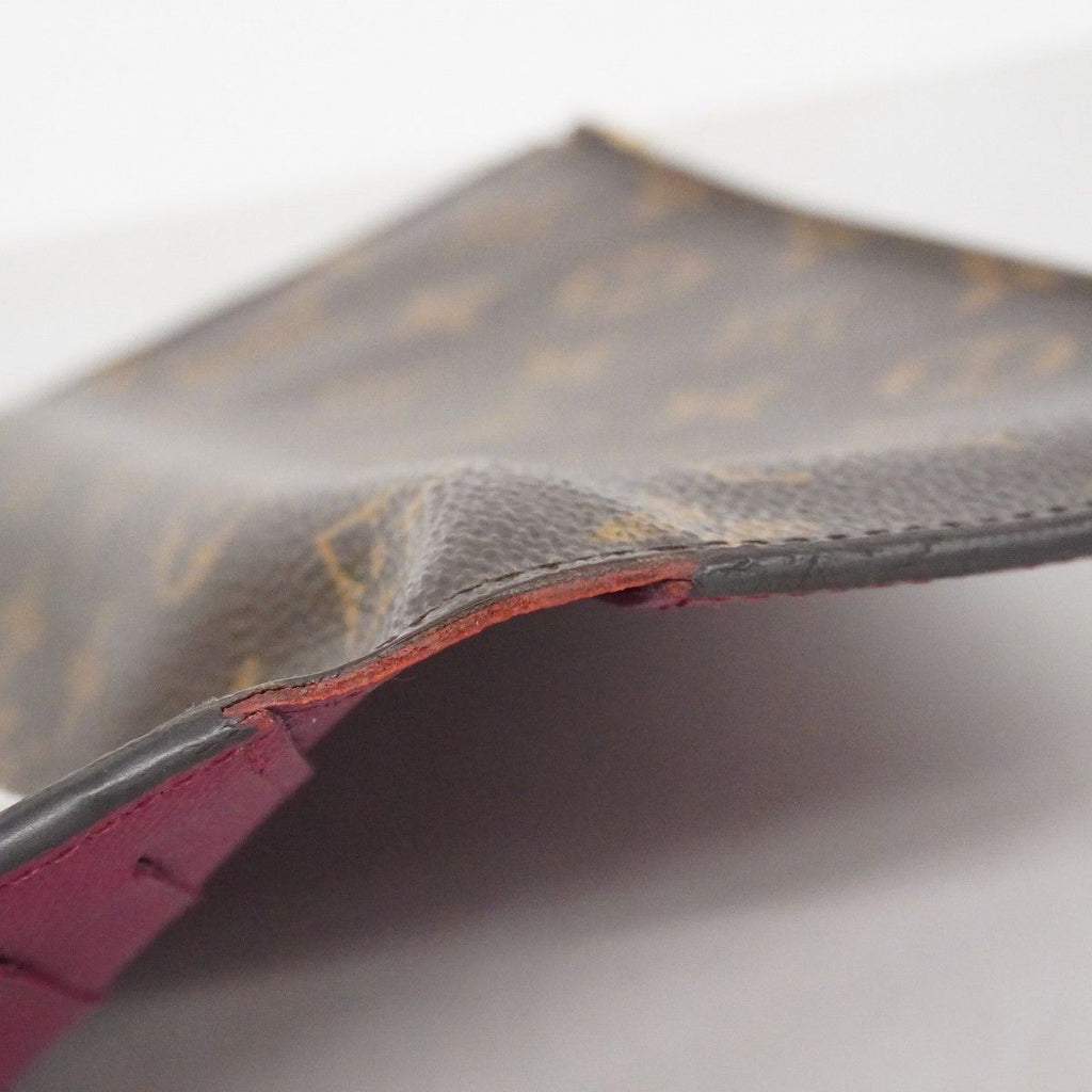 Louis Vuitton Wallet Monogram Portefeuille Adele Brown Fuchsia — view 6