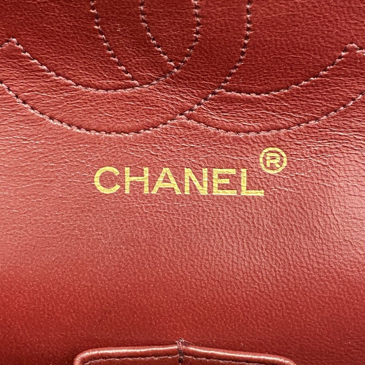 Chanel Shoulder Bag Quilted Lambskin Black Gold — view 5