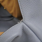 Gucci Shoulder Bag Soft Bit Leather Blue Gold — view 6