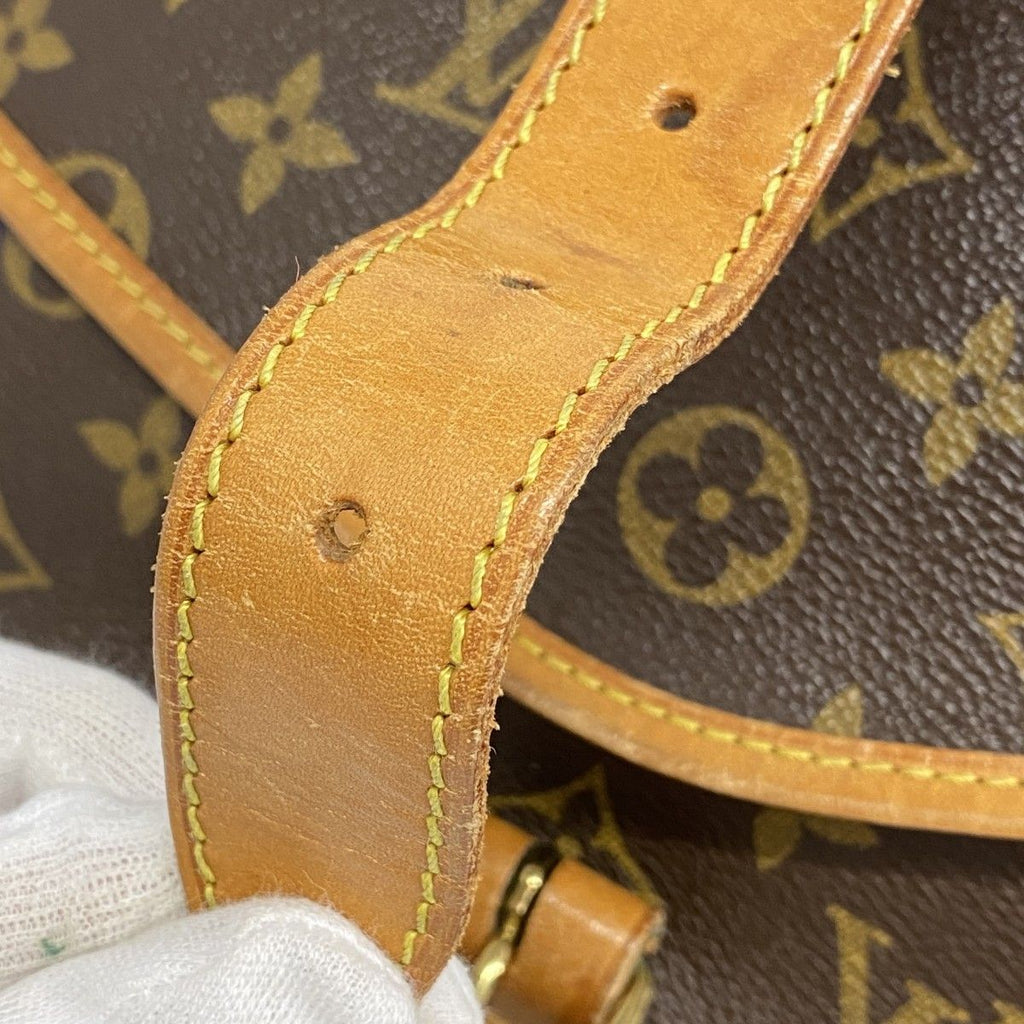 Louis Vuitton Shoulder Bag Monogram Saumur 35 Brown — view 9