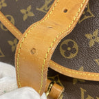 Louis Vuitton Shoulder Bag Monogram Saumur 35 Brown — view 9