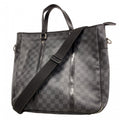 Louis Vuitton Business Bag Damier Graphite Tadao Black 2-Way