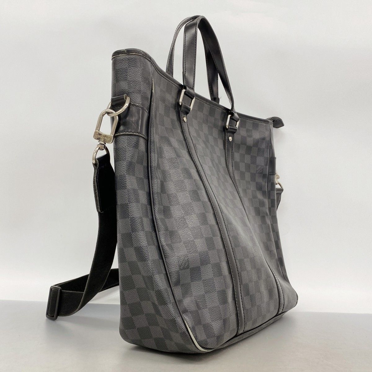 Louis Vuitton Business Bag Damier Graphite Tadao Black 2-Way — view 2
