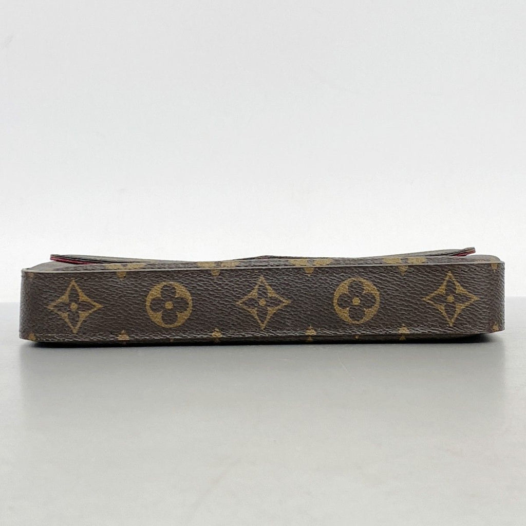 Louis Vuitton Shoulder Wallet Monogram Pochette Felicity Fuchsia — view 3