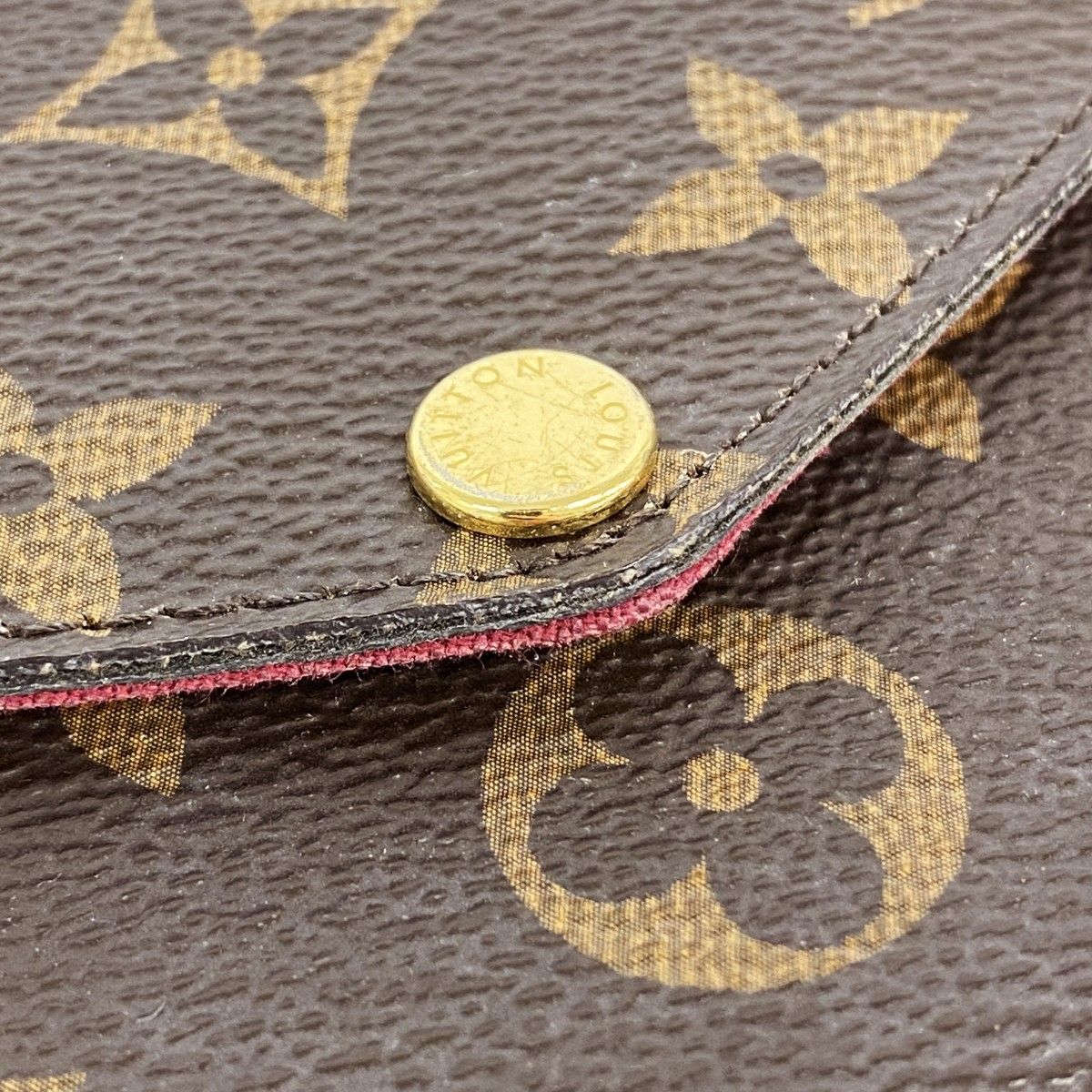 Louis Vuitton Shoulder Wallet Monogram Pochette Felicity Fuchsia — view 8