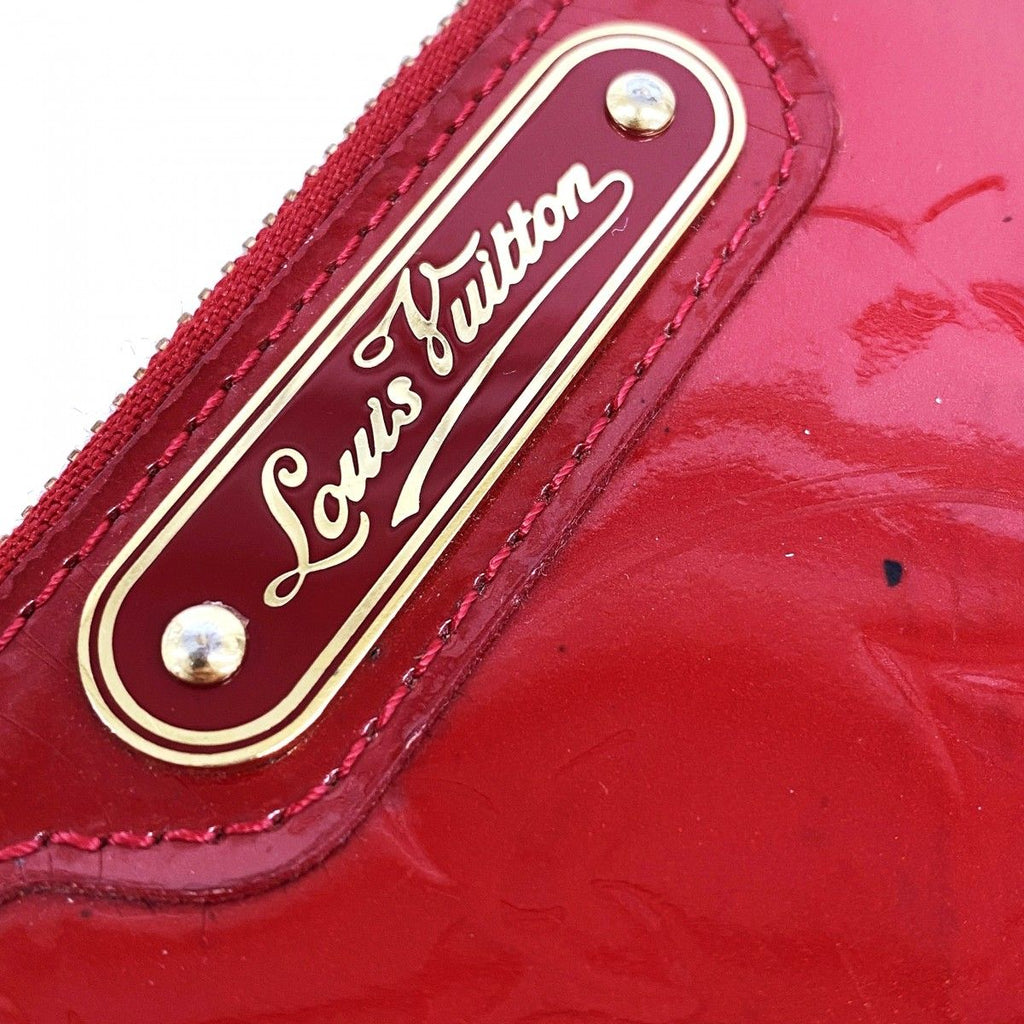 Louis Vuitton Coin Case Vernis Pochette Cles NM Pomme D'amour — view 8