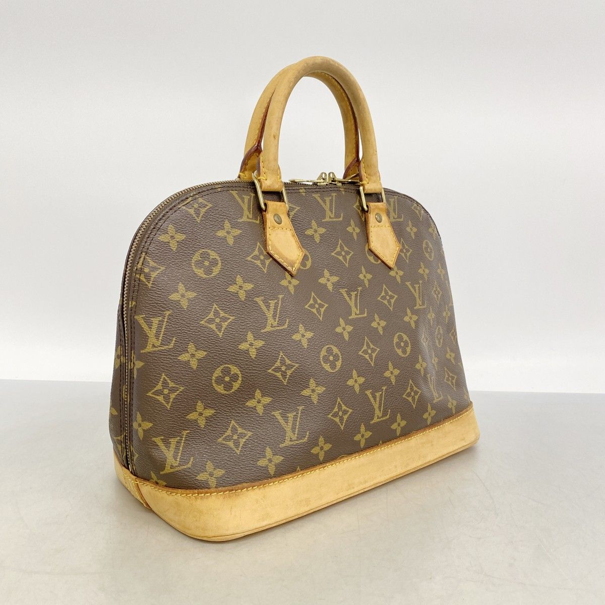 Louis Vuitton Handbag Monogram Alma Brown — view 2