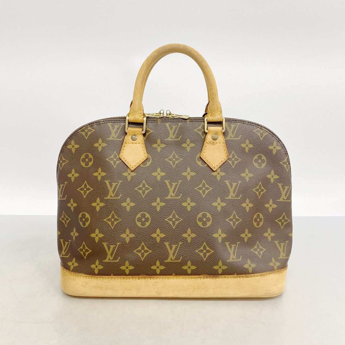 Louis Vuitton Handbag Monogram Alma Brown — view 9