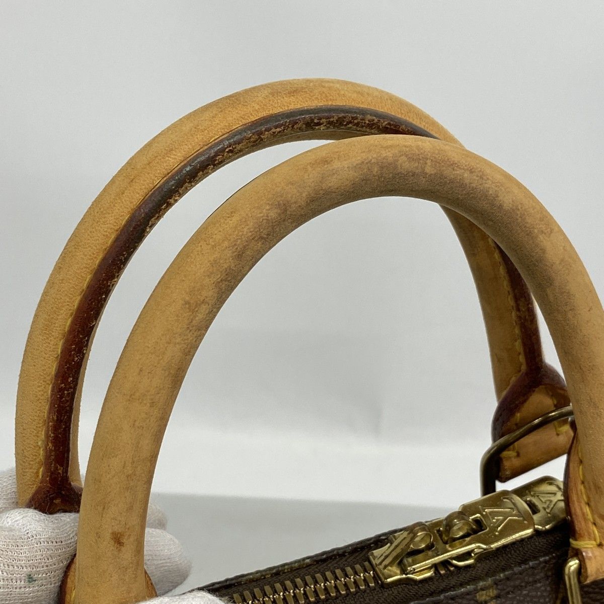 Louis Vuitton Handbag Monogram Alma Brown — view 7