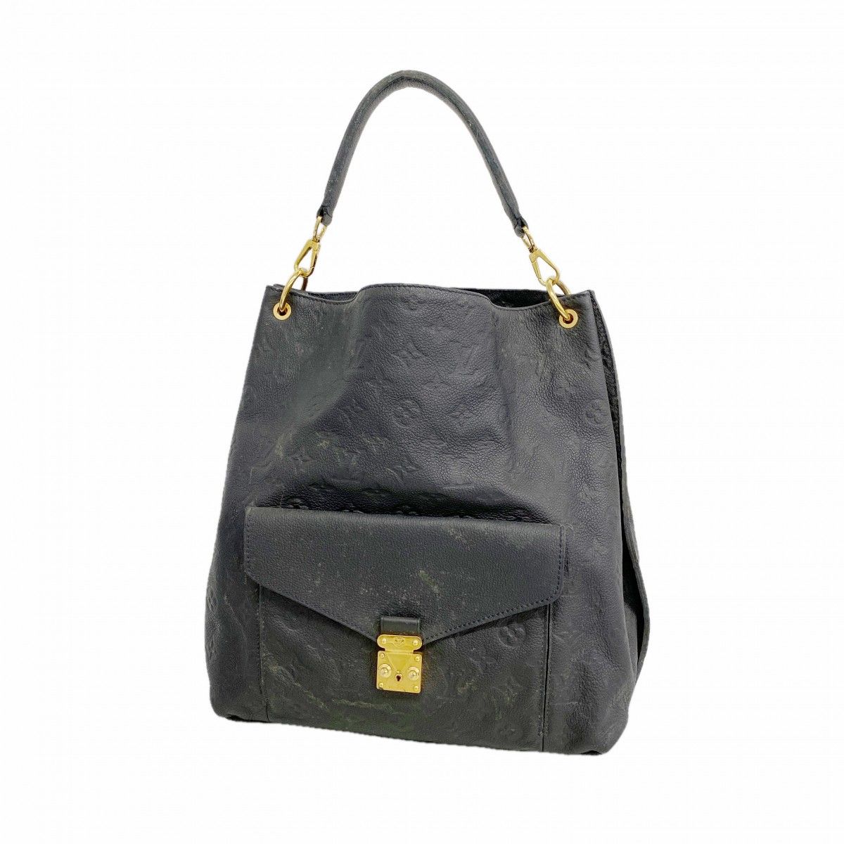 Louis Vuitton Handbag Monogram Empreinte Metis Noir