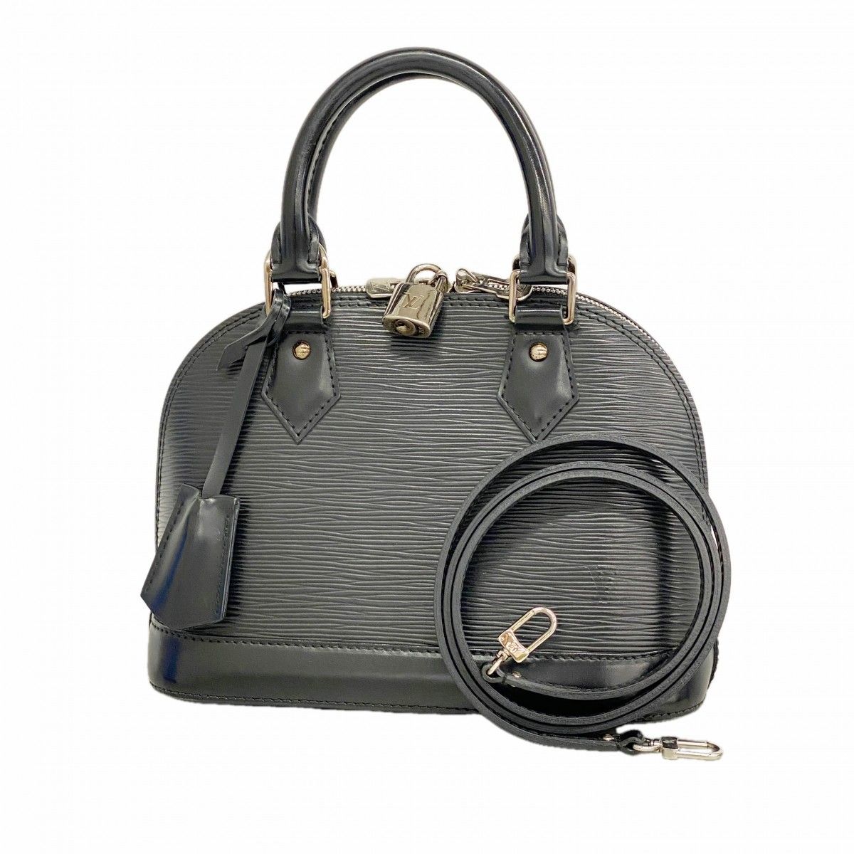 Louis Vuitton Handbag Epi Alma BB Noir 2-Way