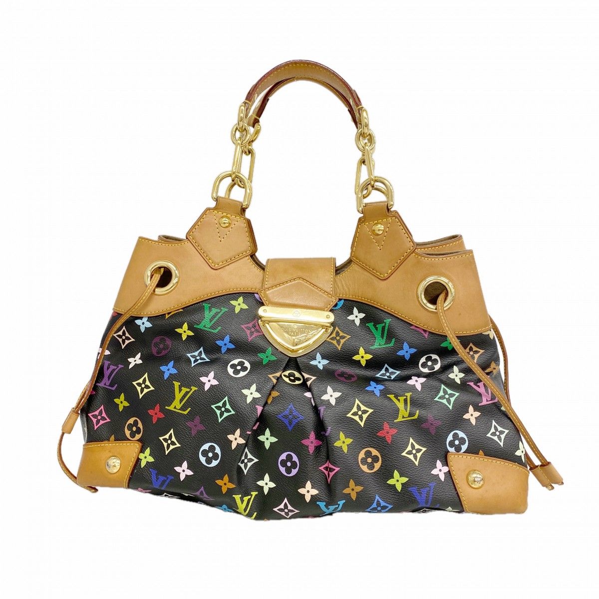 Louis Vuitton Handbag Monogram Multicolor Ursula Noir