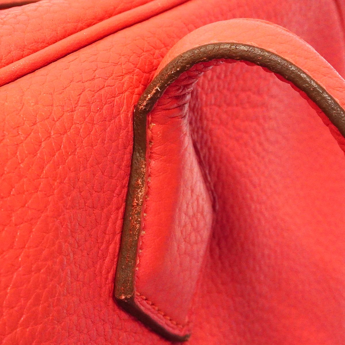 Hermes Handbag Victoria 35 Taurillon Clemence Rose Jaipur Silver 2-Way — view 8