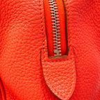Hermes Handbag Victoria 35 Taurillon Clemence Rose Jaipur Silver 2-Way — view 9