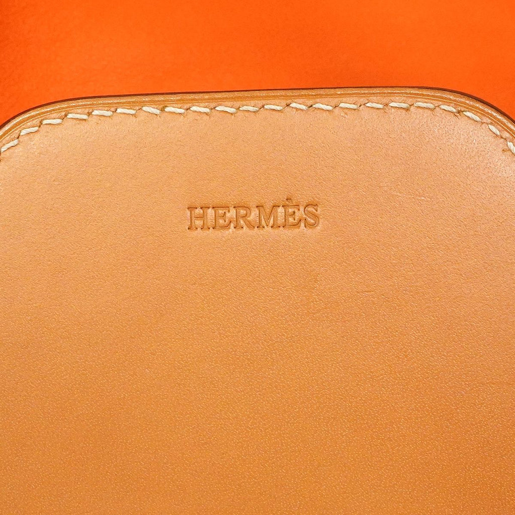 Hermes Shoulder Bag Villevoordt 24 Swift Gold Silver — view 5