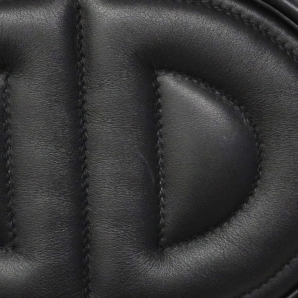 Hermes Shoulder Bag in the Loop Swift Black Silver — view 7