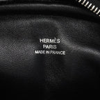 Hermes Shoulder Bag in the Loop Swift Black Silver — view 5