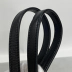Chanel Backpack Quilted Lambskin Black Silver — view 8