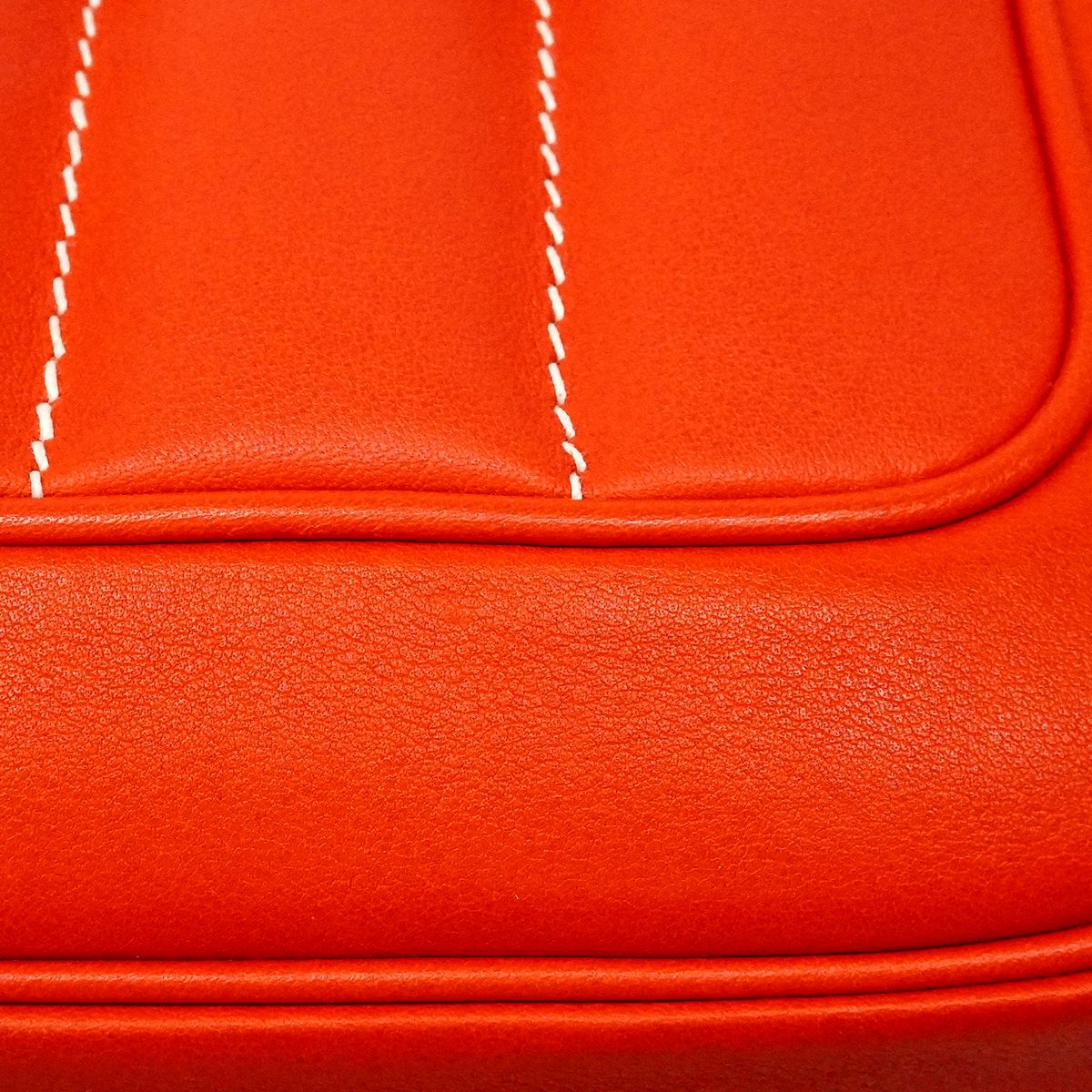 Hermes Shoulder Bag Roulis Nne 20 Swift Rouge Pivoine Silver — view 7