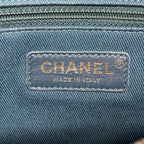 Chanel Waist Bag Quilted Caviar Leather Green Champagne Gold — view 5