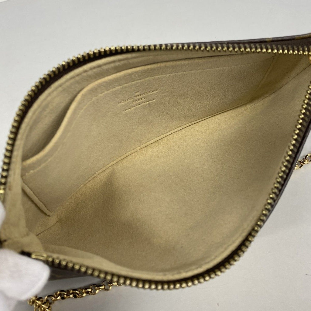 Louis Vuitton Pouch Monogram Pochette Mila MM Brown — view 4