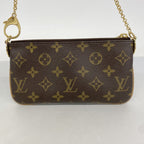 Louis Vuitton Pouch Monogram Pochette Mila MM Brown — view 9