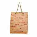 Chanel Tote Canvas Pink Orange Gold
