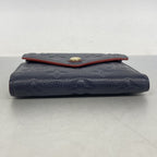 Louis Vuitton Trifold Wallet Monogram Empreinte Portefeuille Victorine Marine — view 2